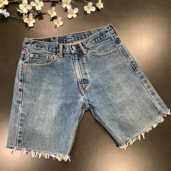 Levi's Other - Levi’s 505 Cutoff Jean Shorts Dad Jorts Modern Medium Wash Unisex